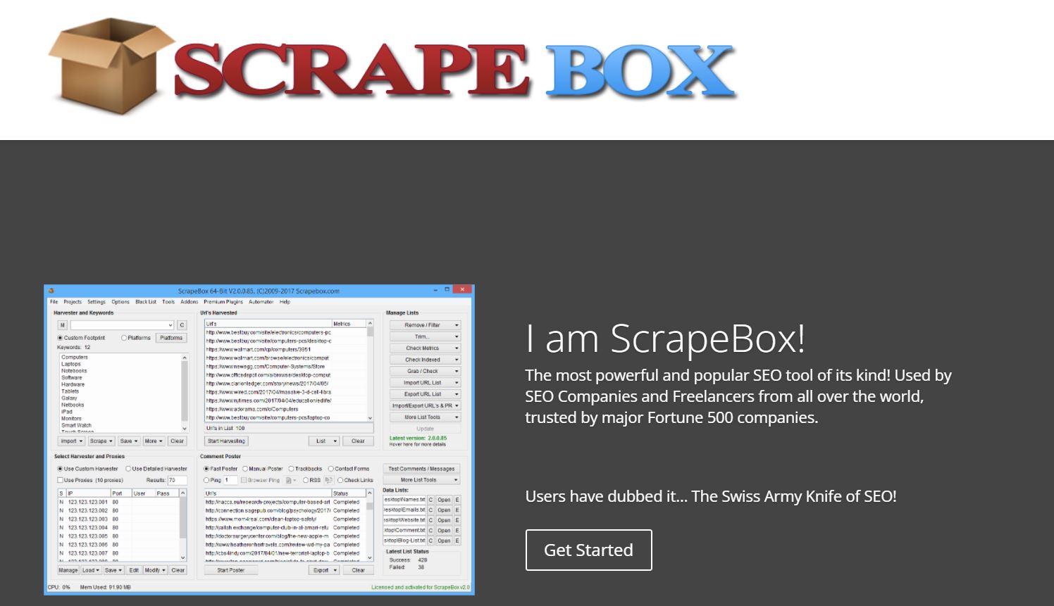 Công cụ Scrapebox - Giải pháp SEO mạnh mẽ và linh hoạt