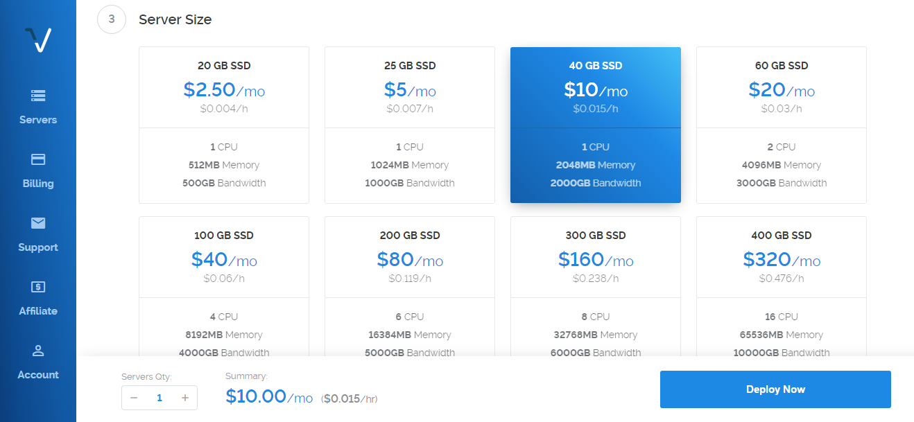 Đánh giá Vultr VPS Tùy chọn máy chủ riêng ảo tốt nhất