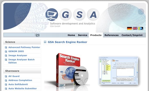 GSA Search Engine Ranker Phần mềm SEO Backlink tự động