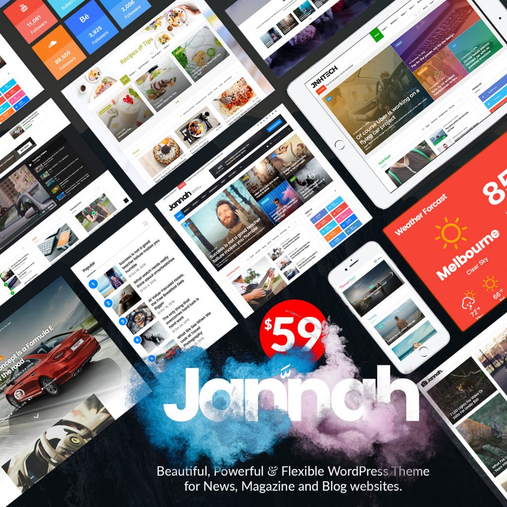 Jannah WordPress Theme Sự lựa chọn hoàn hảo cho các trang web Tin tức, Tạp chí và Blog