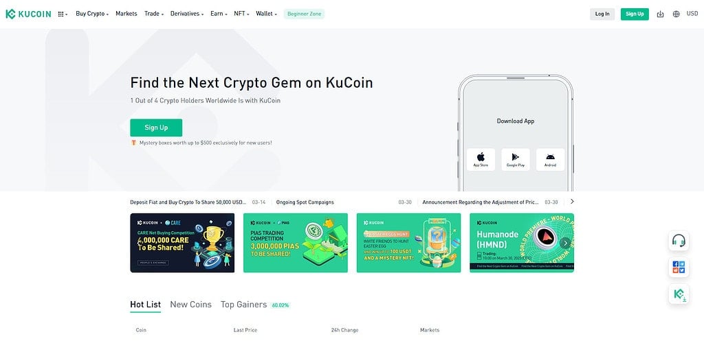 KuCoin - Sàn Giao Dịch Tín Cậy Cho Người Việt Nam