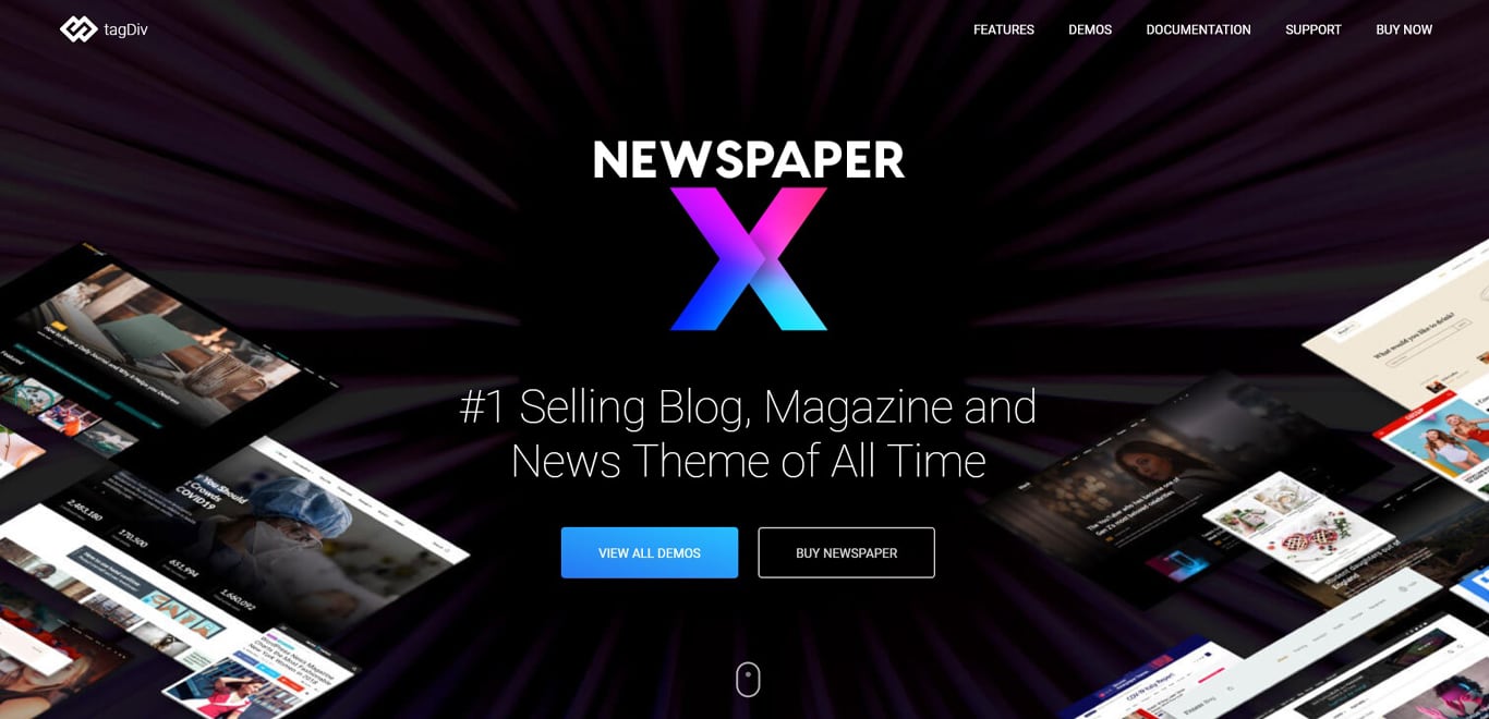 Newspaper Theme Chủ đề WordPress tuyệt vời cho các trang web tin tức và tạp chí