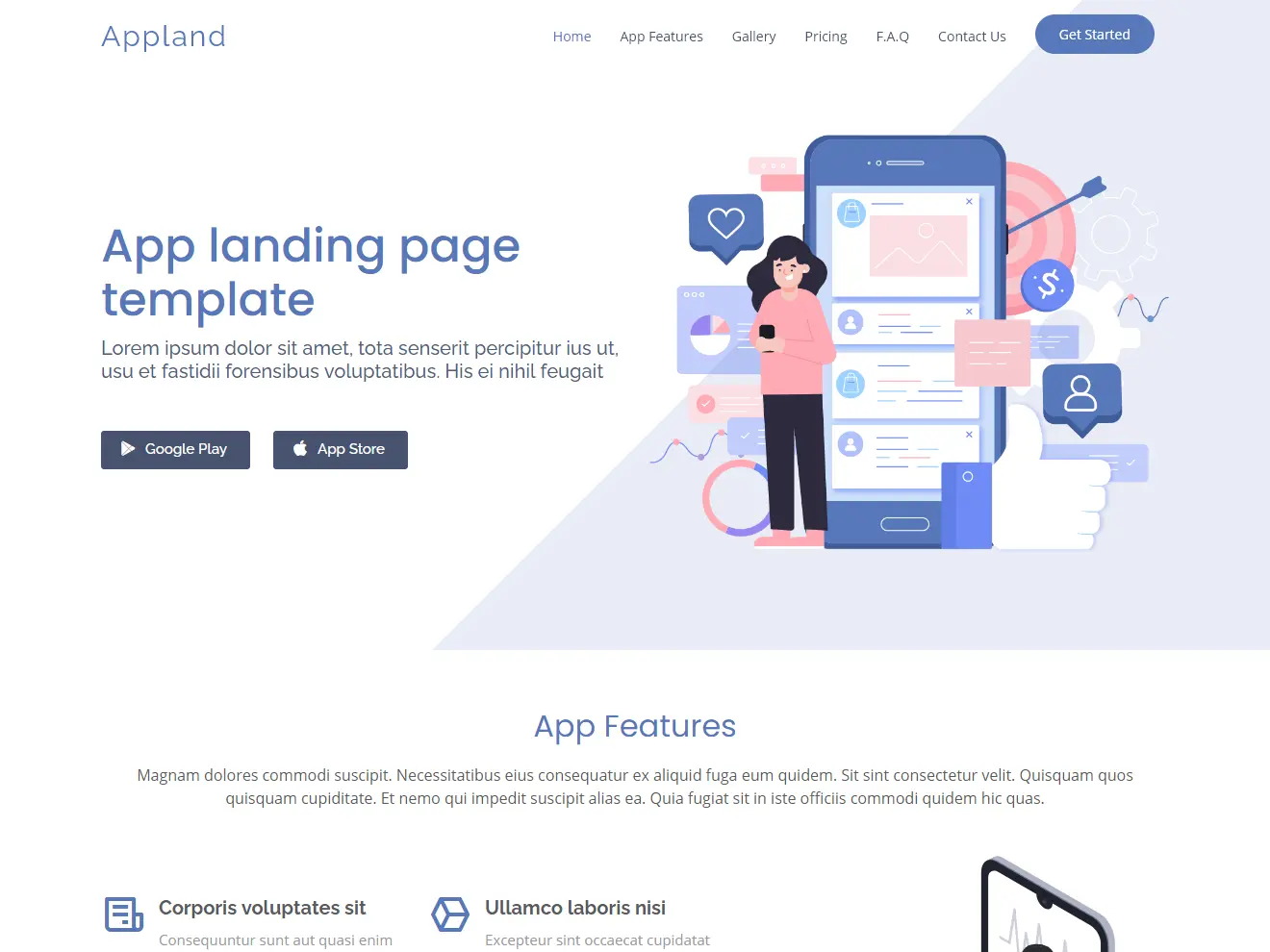 Phân biệt website và landing page