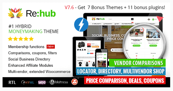 REHub Theme v19.6 Mới Nhất